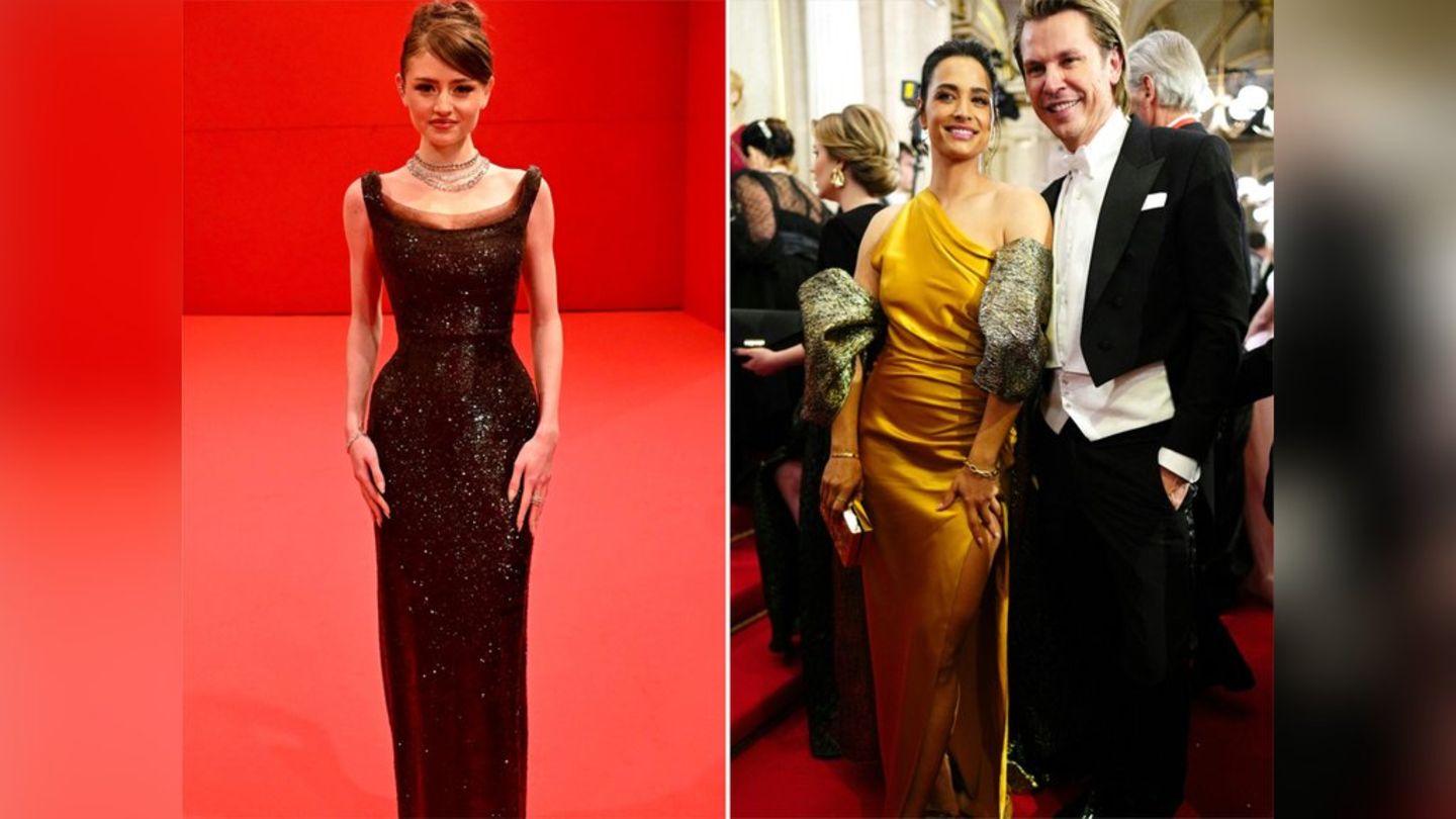 Leni Klum und Amira Aly: Eleganter Auftritt beim Wiener Opernball