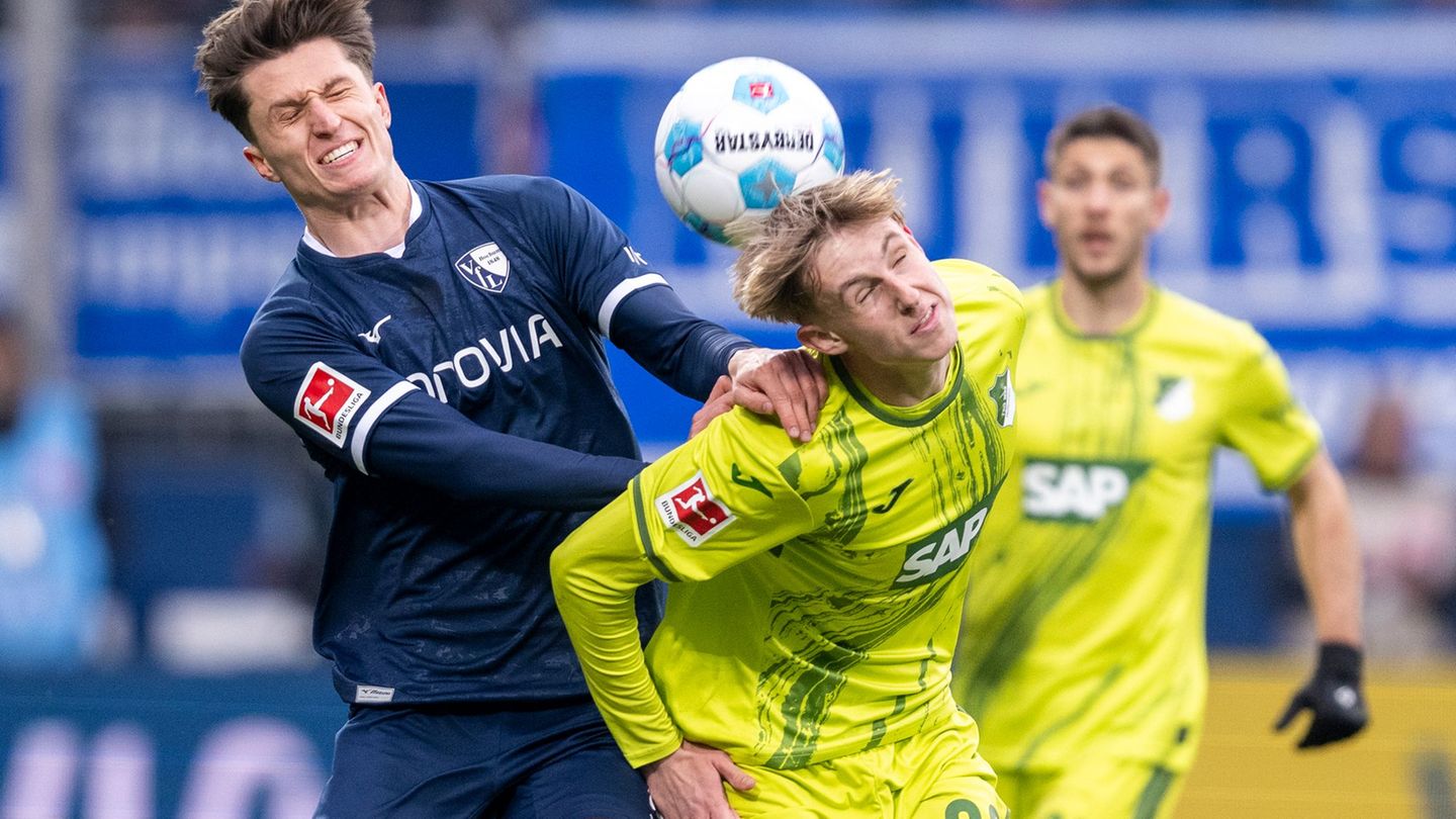 Bundesliga: Schwerer Dämpfer für Bochum: 0:1 gegen Hoffenheim