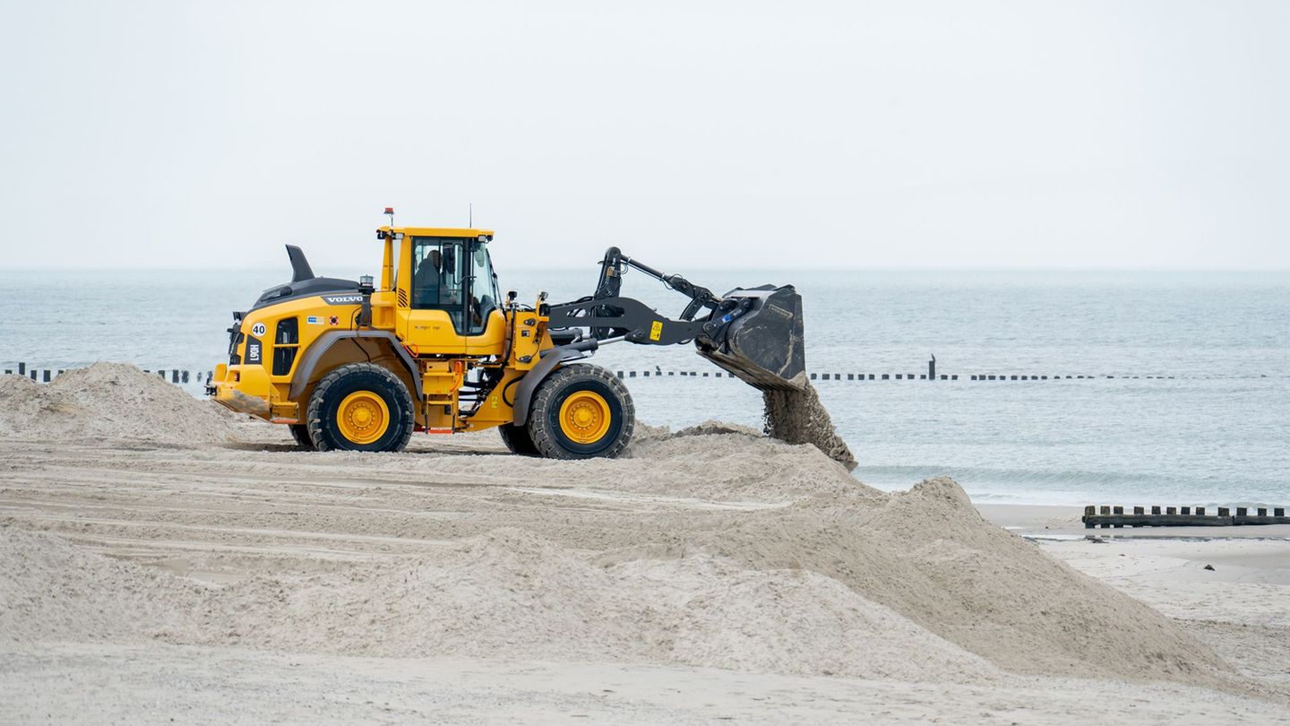 Nordseetourismus: Wangerooge bereit für neuen Sand für den Badestrand