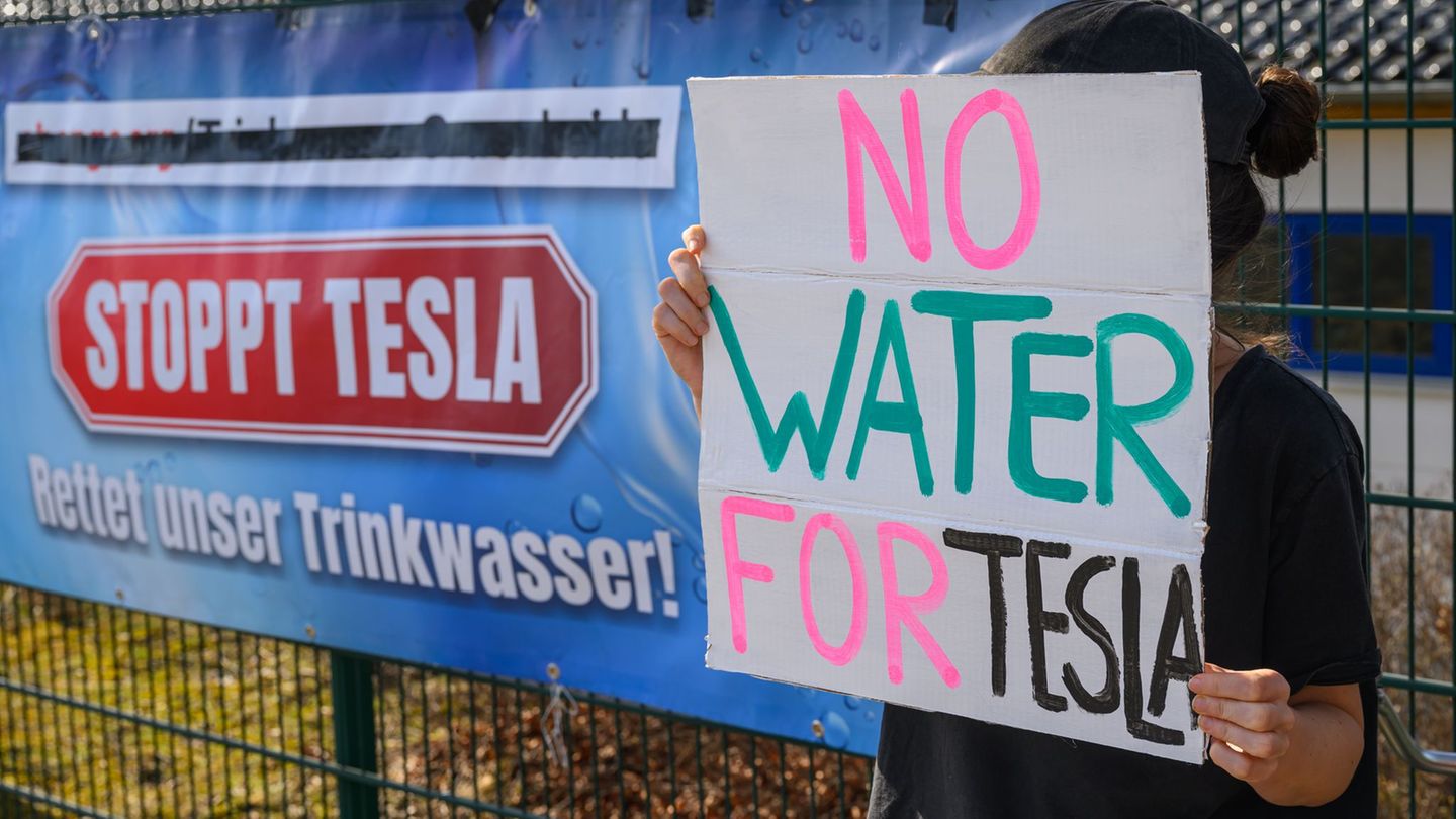 Abwasser: Clinch über Wasservertrag für Tesla hält an