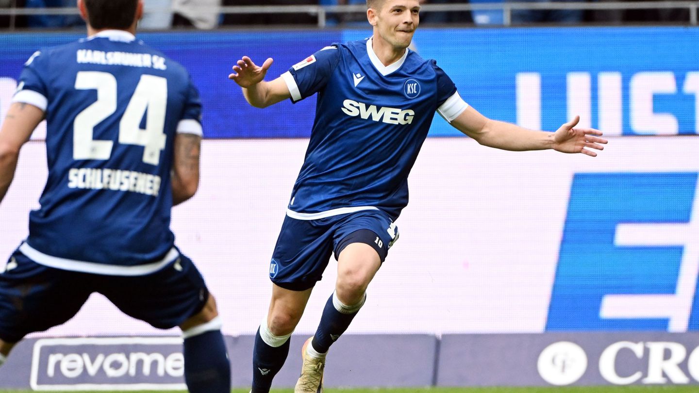 2. Fußball-Bundesliga: Trotz Sieges: KSC bleibt auch Wanitzek ein Rätsel
