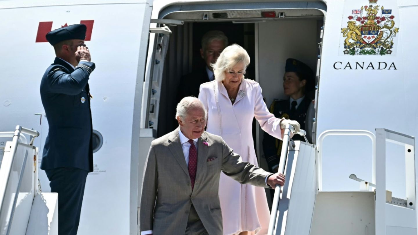 Britischer König Charles III. und Königin Camilla in Kanada eingetroffen