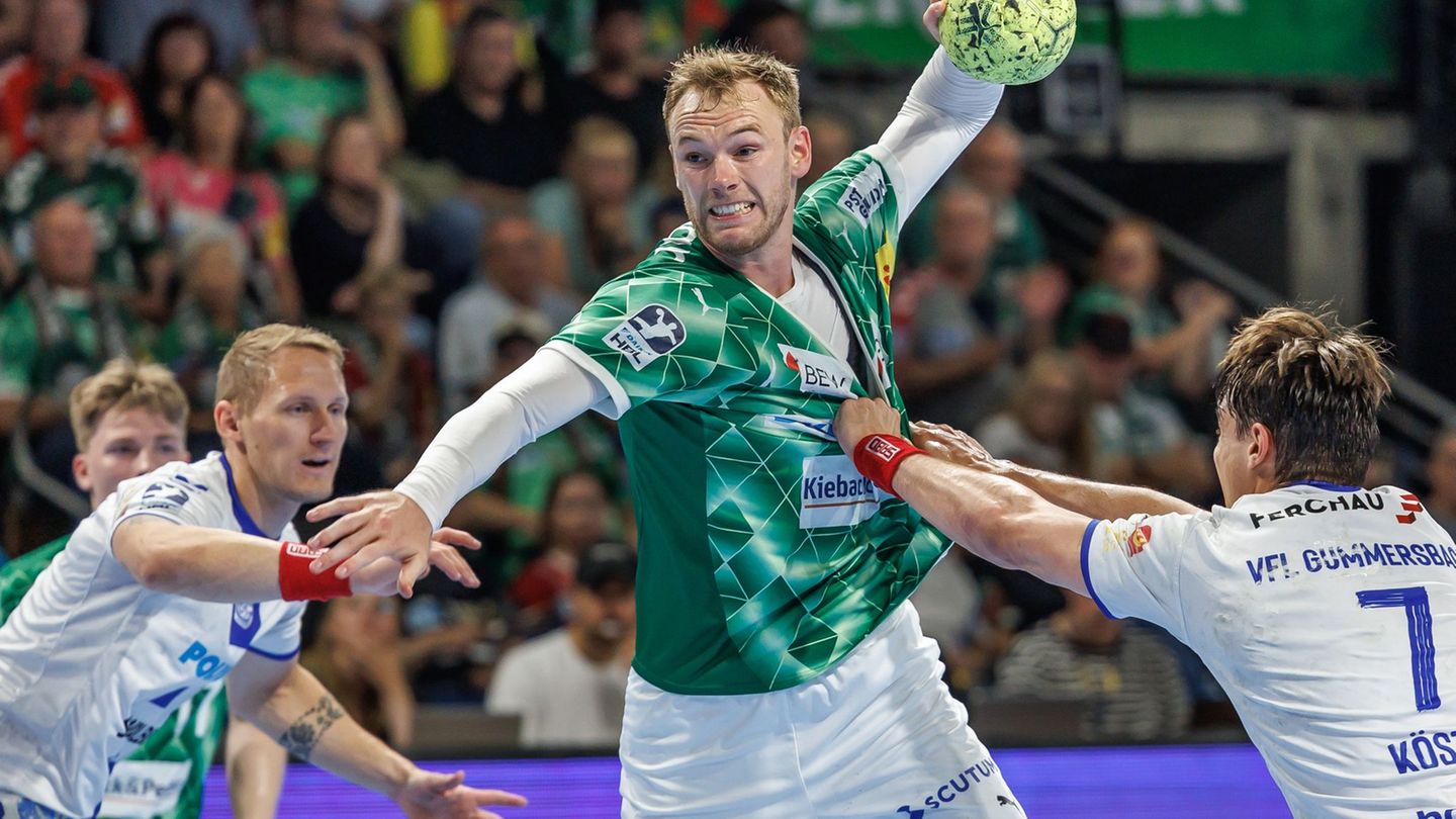 Handball-Bundesliga: „Sieger zweifeln nicht“: Berlin vor historischem Titel