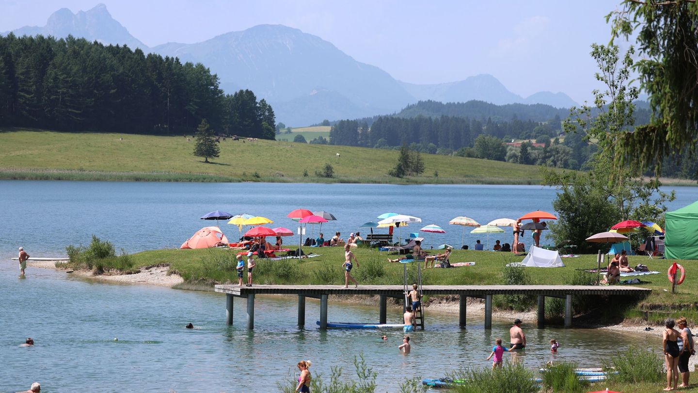 Wetter: Erst die Hitze, dann Gewitter im Freistaat