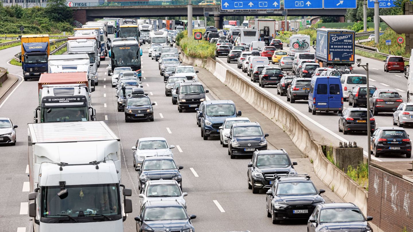Straßenbau: Elbtunnel und A1 dicht – Viel Verkehr in und um Hamburg