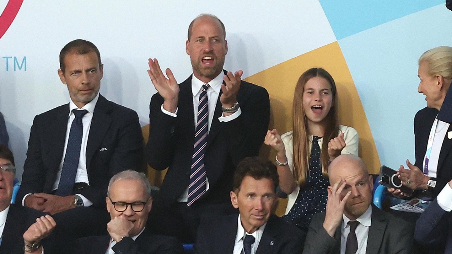 Royaler Fan: Wie Prinzessin Charlotte beim EM-Finale mitfieberte