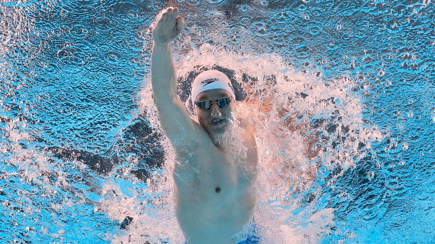 Schwimm-WM in Singapur: „Kann es noch nicht ganz fassen“: WM-Silber für Schwarz